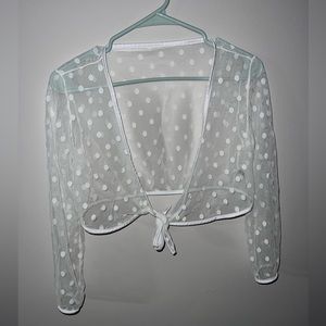 SHEIN - polka dot top